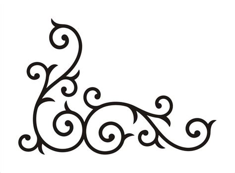 Create borders with stencils for walls' beautifully detailed celtic knot border stencil. Stencil,Corner Border Floral | Clipart Panda - Free ...