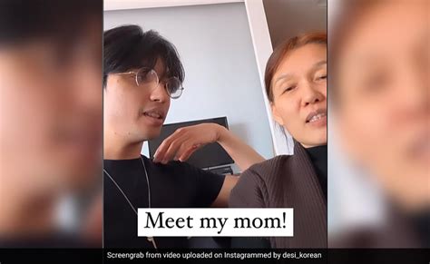 watch korean man posts clip of his mother speaking fluent punjabi internet amazed