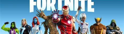 Fortnite Wallpaper 4k Season 4 Nexus War Marvel Superheroes Games 2642