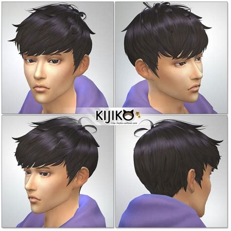 Osomatsu Short Hair At Kijiko Sims 4 Updates