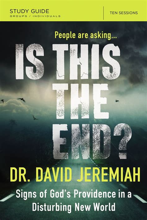 Read Is This The End Study Guide Online By Dr David