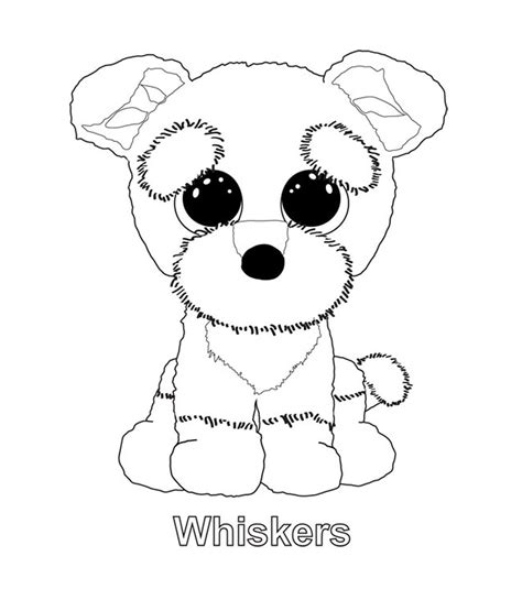 Kleurplaten ty beanie boos zijn een leuke manier voor kinderen van alle leeftijden om creativiteit, focus, motoriek en kleurherkenning te ontwikkelen. Ty Art Gallery | Puppy coloring pages, Animal coloring ...