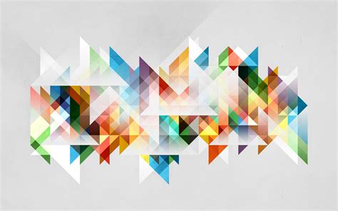 Wallpaper Ilustrasi Simetri Desain Grafis Segi Tiga Geometri