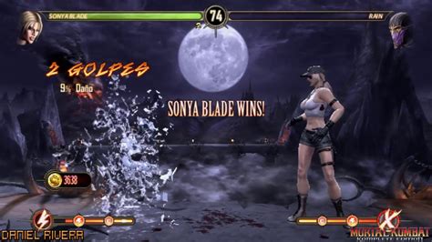 Mortal Kombat Komplete Edition Sonya Blade Vs Rain Youtube