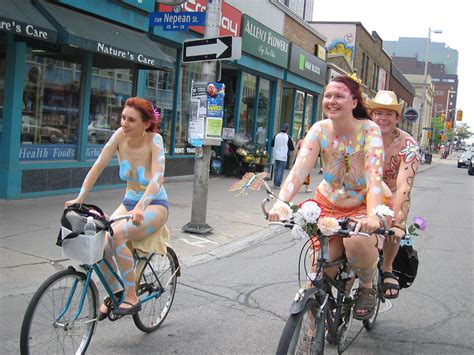 World Naked Bike Ride Ottawa Photo Was Taken By Christian Flickr