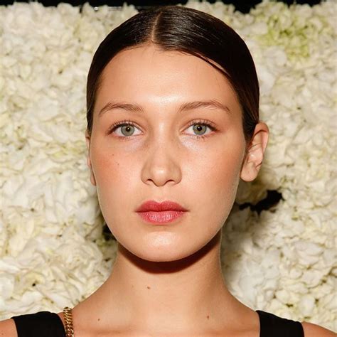 bella hadid s before and after beauty evolution elle australia