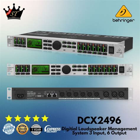 Jual Behringer Dcx2496 Dcx 2496 Dcx 2496 Dlms Speaker Management