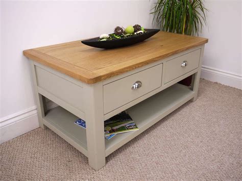 Painted Oak Coffee Table | Coffee Table Design Ideas