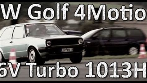Vw Golf Mk2 Awd 900hp Efr Brilon 14meile 89s Streckenrekord 16vampir
