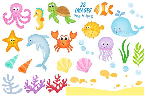 Under The Sea Clipart And Paper Under The Sea Clipart Sea Clipart