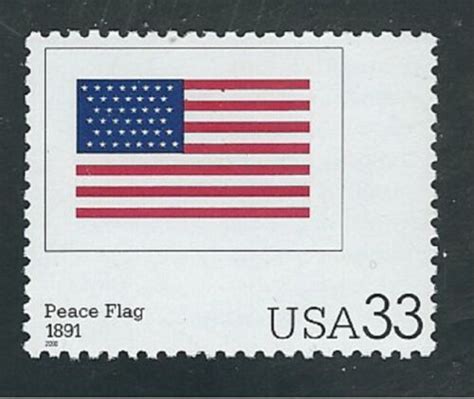 Scott 3403 R 33 Centstars And Stripes Peace Flag3 Stamps Ebay
