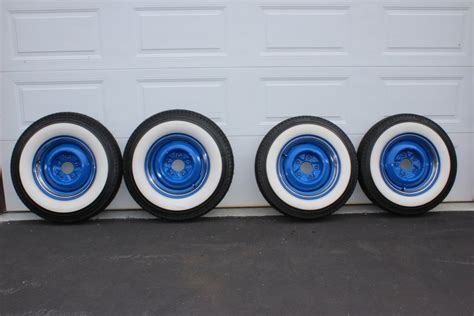 16 Wheel Vintique Rims With Coker Classic Whitewalls The Hamb