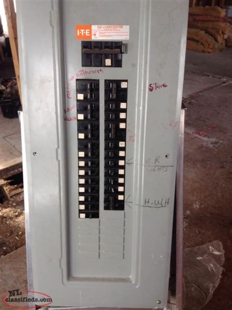 200 Amp Electrical Panel Complete With Breakers Goulds