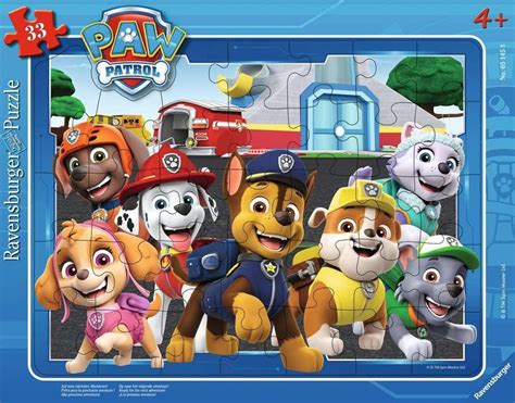 Puzzle Paw Patrol 33 Dielikov 1 39 Teile Puzzlemaniach