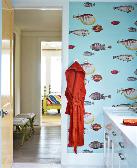 These Chic Wallpapered Bathrooms Will Convince You to Take the Plunge