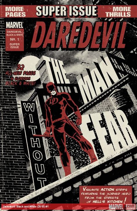 Daredevil Black And White 2010 1 Comic Issues Marvel