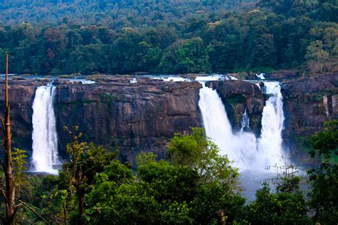 Big N High Waterfall At Kerala Athirapally Athirappilly Traveller