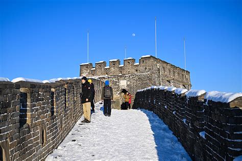 Snow Scenery Of Mutianyu Section Of Great Wall