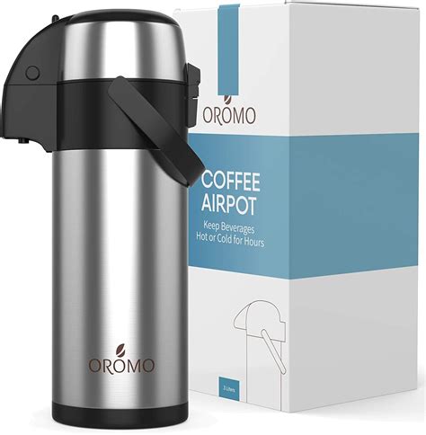 102 Oz 3l Airpot Coffee Dispenser Wpump Large Commercial Grade
