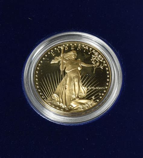 Lot 1986 Proof American Eagle 1 Ounce Gold Coin