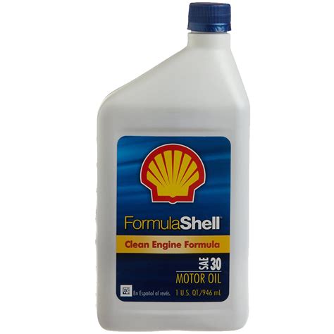 Shell Formula Sae 30 Motor Oil Scl