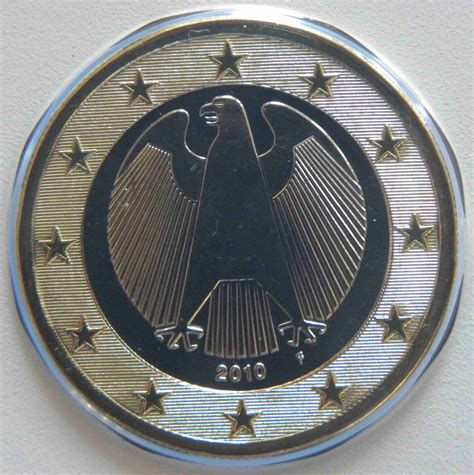 Germany 1 Euro Coin 2010 F Euro Coinstv The Online Eurocoins Catalogue