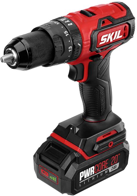 Best Buy Skil PWR CORE 20 Brushless 20V 1 2 In Hammer Drill Kit With