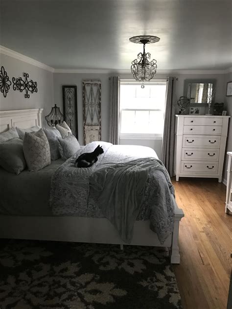 Pull out the individual colors as physical color chips (papers, paint chips, fabric swatches, magazine tears, etc). Our master bedroom. Calm. Neutral. Serene. Muted colors.