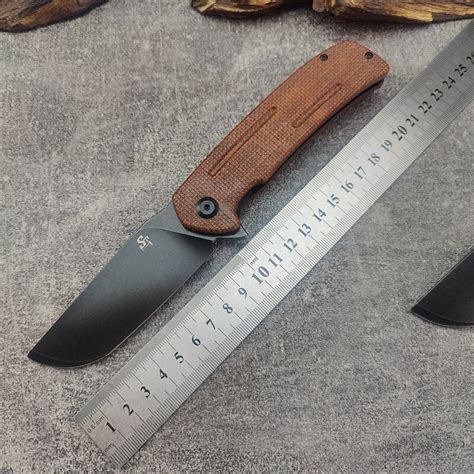 Micarta Handle Folding Knife Sitivien St 101 Knife Handle Pocket