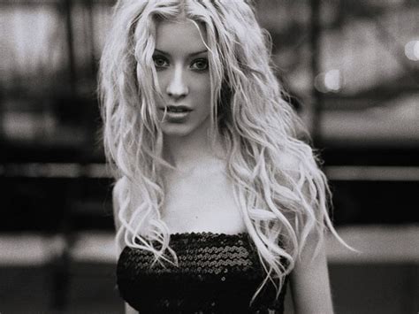 Christina Aguilera Black And White Singer Music HD Wallpaper Peakpx