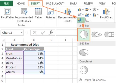 This will add the following line to the chart: How to make a pie chart in Excel