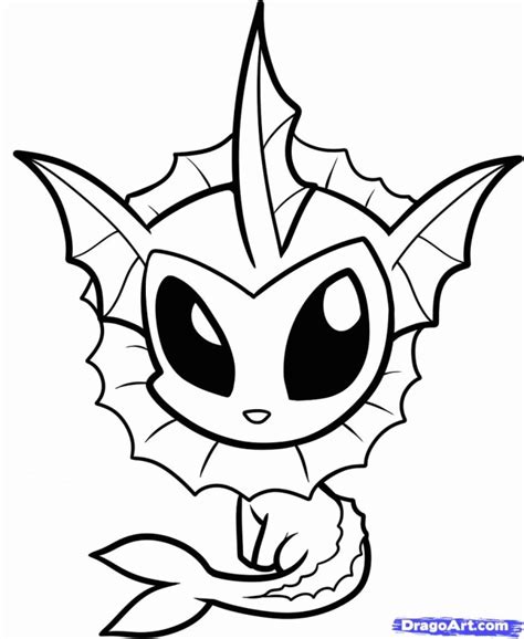 Chibi Pikachu Colouring Pages 225714 Vaporeon Coloring Pages Coloring