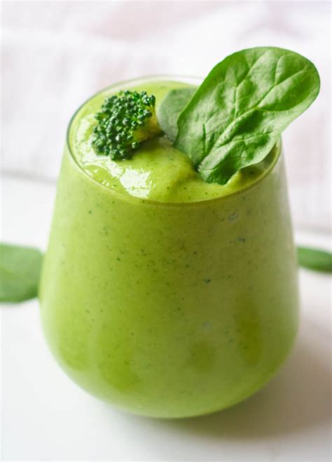 Broccoli Smoothie Vegan And Gf Keeping The Peas