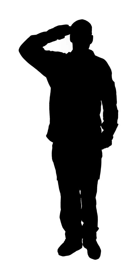 Free Silhouette Soldier Download Free Silhouette Soldier Png Images
