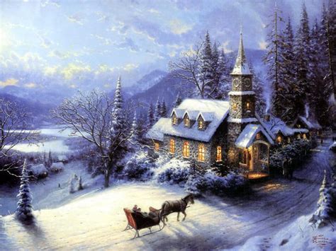 Free Download Christmas Winter Scenes Desktop Wallpaper 1 2560x1920