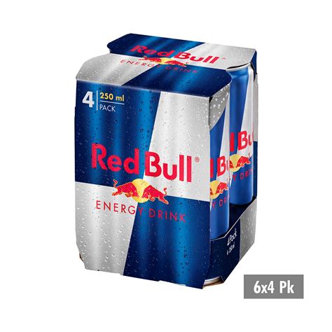 Red Bull Cans 4×250ml Heron Foods