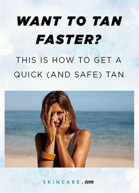 How To Tan Faster While Staying Safe 10 Easy To Follow Tips Skincare