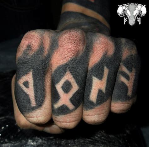 Rune tattoos are reviving an ancient form of viking symbolism for today's manliest ink fans. 30 Amazing Finger Tattoos | Best Tattoo Ideas Gallery