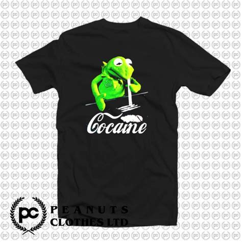 Kermit The Frog Doing Coke T Shirt