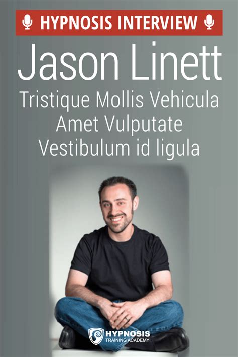 Interview With A Hypnotist Magician Turned Hypnotist Jason Linett