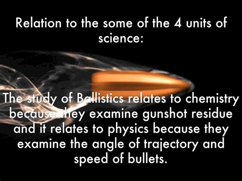 Ballistics Expert By Ben Lemke