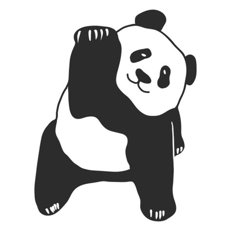Cute Panda Vector Transparent Png And Svg Vector File