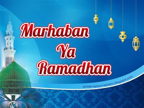 Selamat datang bulan suci ramadhan di tahun 1440 atau tahun 2019 masehi. Banner Ucapan Menyambut Ramadhan Vector Cdr