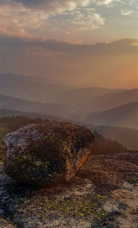 1280x2120 Rock Landscape Mountain Sunset Sky 5k Iphone 6 Hd 4k