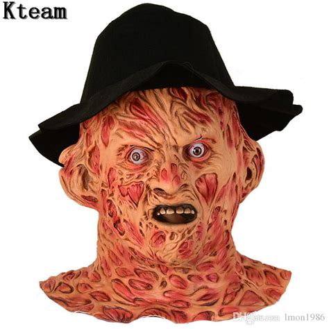 Cosplay Freddy Krueger Mask Halloween Party Cosplay Mask Adult Scary
