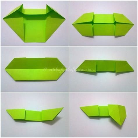 How To Make Origami Double Lovedouble Heart Siti Kektus