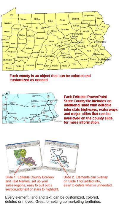 The Map Shows Where Each County Is Located And What It S Important To See
