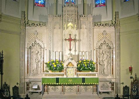 High Altar And Reredos The Altar At St Marys Episcopal C Flickr