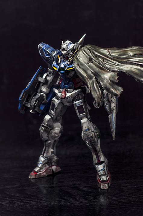 Gundam Guy Mg 1100 Gundam Exia Ignition Mode Battle Damaged