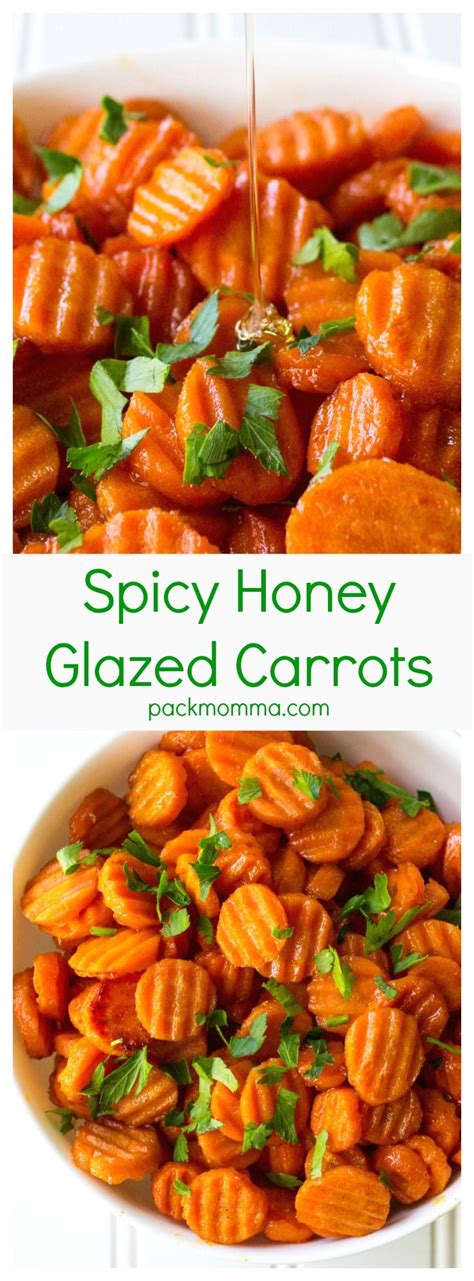 If you don't have the date syrup on hand, maple syrup works just as well, making the dish slightly sweeter. Spicy Honey Glazed Carrots | Recipe | Honey glazed carrots ...